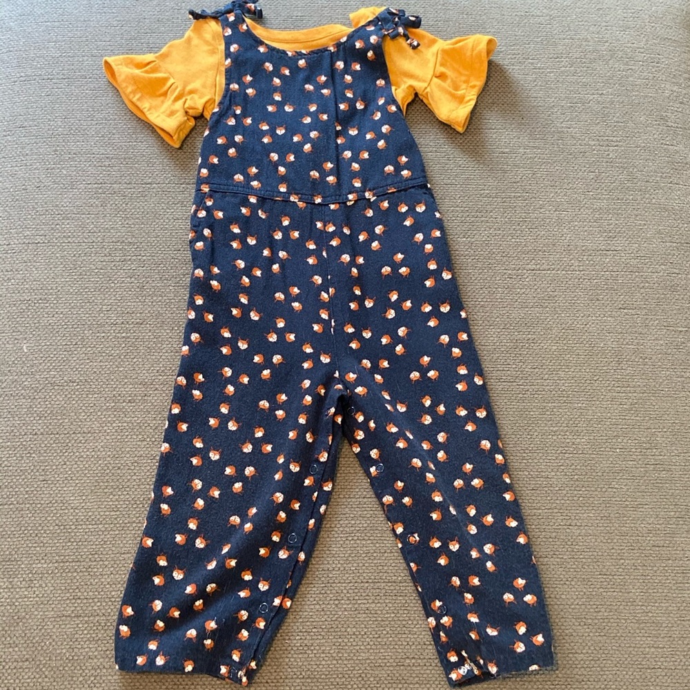 OshKosh 2 pc. Fox print jumper, 3T